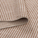 Cortona Shell Stripes Runner | Peach Neutral Modern Runners Belrose