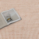 Cortona Shell Stripes Runner | Peach Neutral Modern Runners Belrose