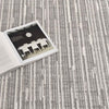 Cortona Silverstone Horizon Rug | Elegant grey horizontal striations with a modern finish | Rugs N Timber Belrose