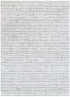 Cortona Silverstone Horizon Rug | Elegant grey horizontal striations with a modern finish | Rugs N Timber Belrose