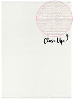 Cortona Snow Pure Rug | Crisp ivory rug with a clean minimalist finish | Rugs N Timber Belrose