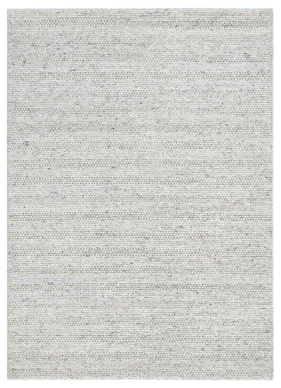 Dakota Ridge Ivory handwoven New Zealand wool rug with textured weave available at Rugs N Timber Belrose showroom