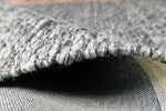 Dahlia Dark Grey Wool Rug| Round Rugs Belrose Sydney | Rugs 'N' Timber