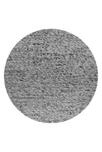 Dahlia Dark Grey Wool Rug| Round Rugs Belrose Sydney | Rugs 'N' Timber