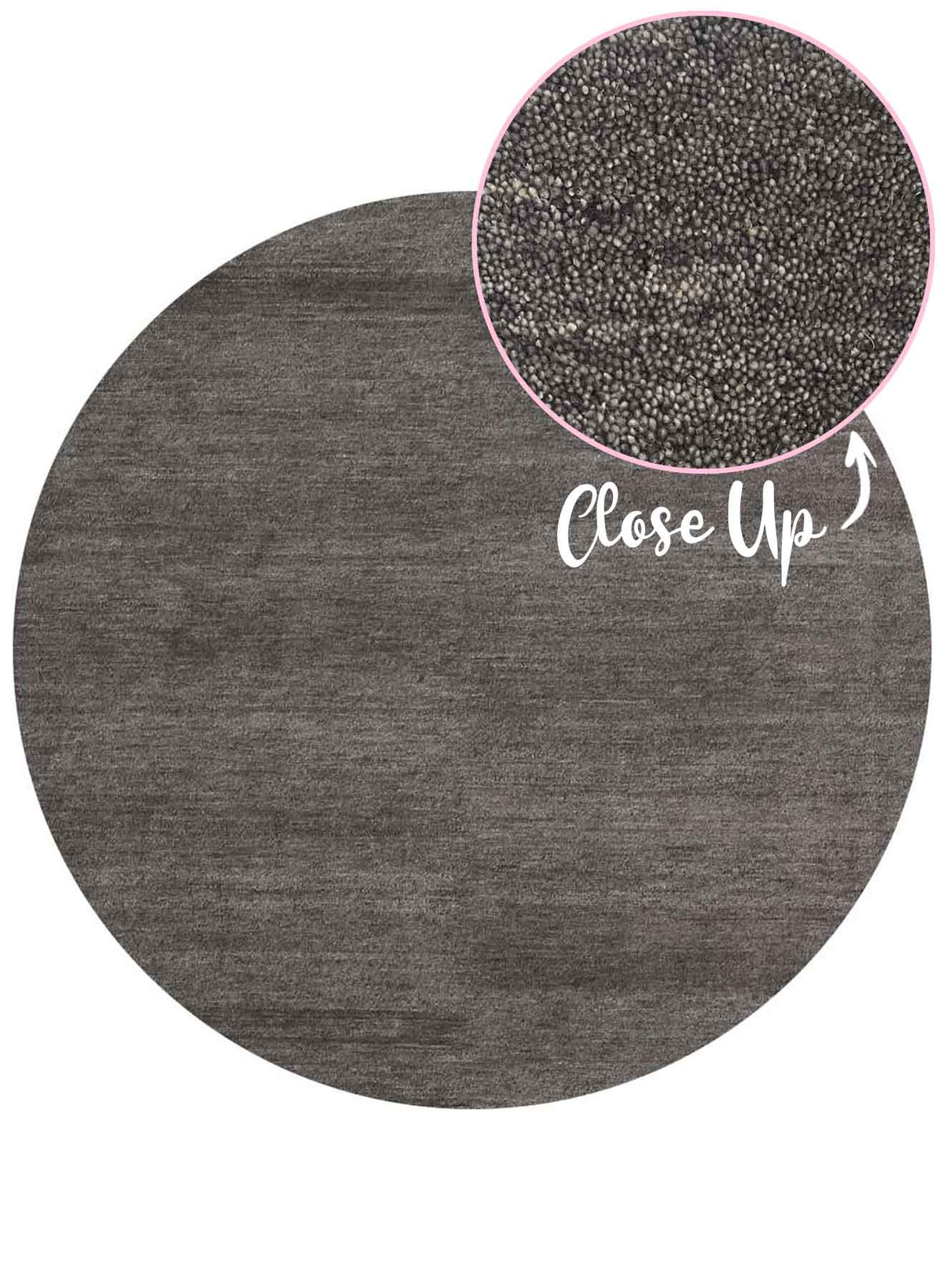 Elanora Umber Brown Rug – Wool Blend Rug Belrose | Rugs N Timber