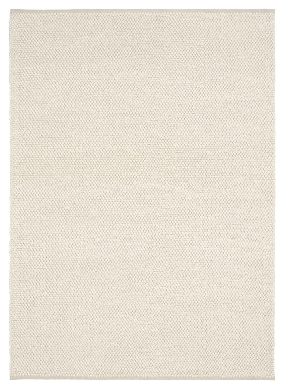 Eugene Crème Rug – handwoven wool blend loop-pile rug available at Rugs N Timber Belrose showroom