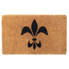FM2 Premium Coir Doormat - Fleur De Lis - Door Mats Belrose - Rugs N Timber