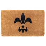 FM2 Premium Coir Doormat - Fleur De Lis - Door Mats Belrose - Rugs N Timber