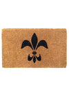 FM2 Premium Coir Doormat - Fleur De Lis - Door Mats Belrose - Rugs N Timber