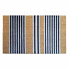 Geo Stripes PVC Coir Doormat - Outdoor mats Belrose - Rugs N Timber