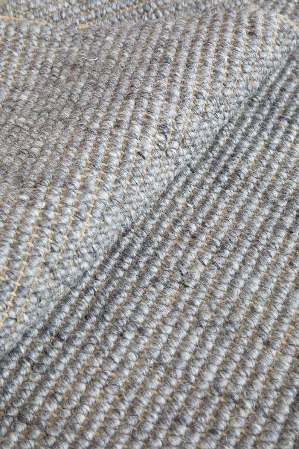 Harriet Flint hallway runner rug with textured wool and jute weave available at Rugs N Timber Belrose
