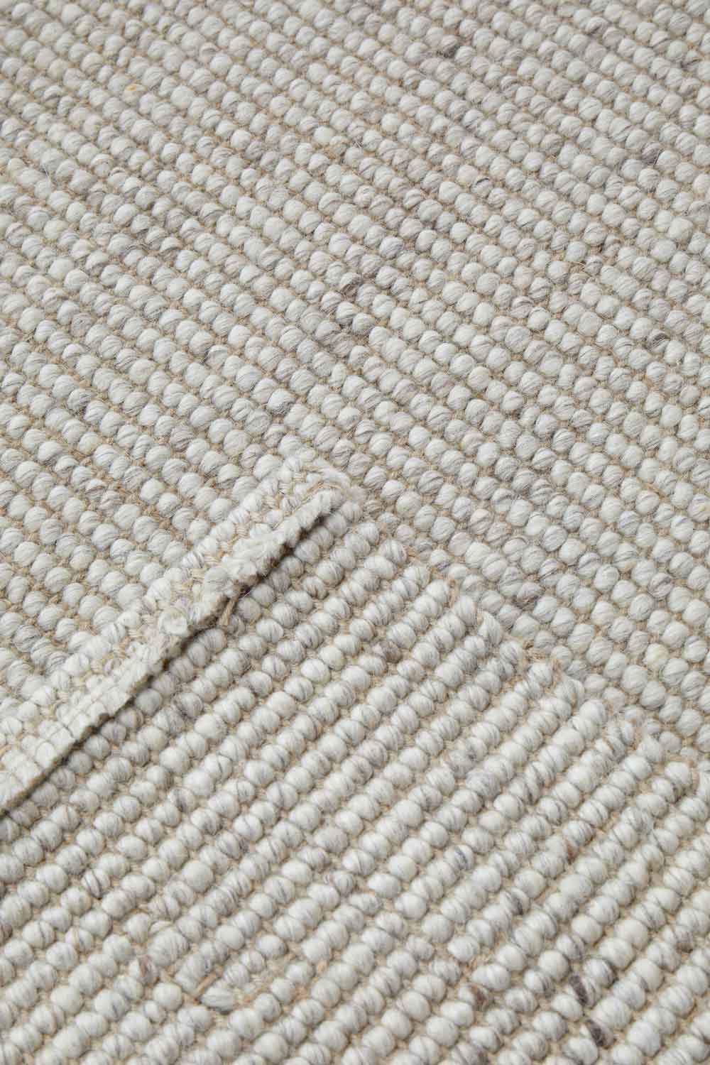 Harriet Linen hallway runner rug in wool and jute blend available at Rugs N Timber Belrose showroom