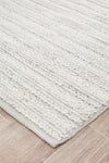 Kendall Ivory Rug - textured knotted wool rug - See it at Rugs N Timber Belrose