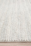 Kendall Ivory Rug - textured knotted wool rug - See it at Rugs N Timber Belrose