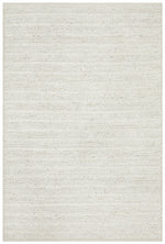 Kendall Ivory Rug - textured knotted wool rug - See it at Rugs N Timber Belrose
