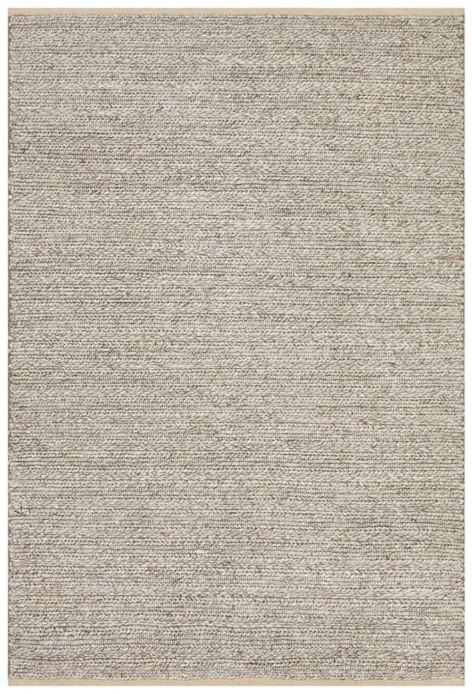 Kendall Natural Rug - textured knotted wool rug - See it at Rugs N Timber Belrose