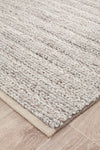 Kendall Natural Rug - textured knotted wool rug - See it at Rugs N Timber Belrose