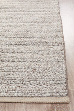 Kendall Natural Rug - textured knotted wool rug - See it at Rugs N Timber Belrose