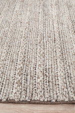 Kendall Natural Rug - textured knotted wool rug - See it at Rugs N Timber Belrose
