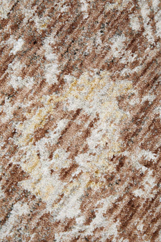 Margot Clay hall runner in warm terracotta clay tones with a soft distressed pattern, Rugs N Timber Belrose.