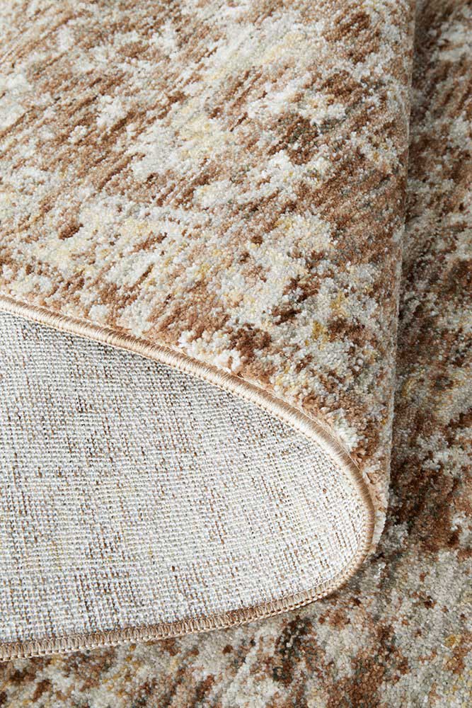 Margot Clay hall runner in warm terracotta clay tones with a soft distressed pattern, Rugs N Timber Belrose.