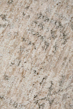 Margot Sandstone hall runner in soft natural beige with a distressed vintage look, available at Rugs N Timber Belrose.