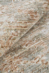 Margot Woodland hall runner featuring moss green and brown earthy tones in a vintage distressed style, Rugs N Timber Belrose.