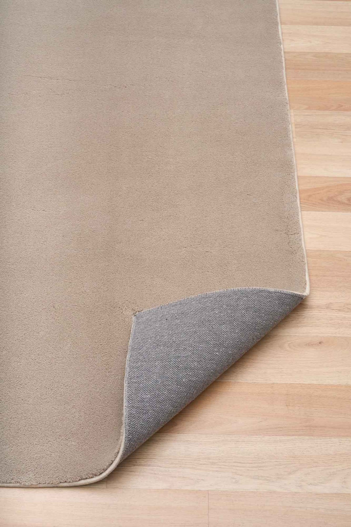Monty Clay Rug – warm neutral ultra soft rug, stain resistant and available at Rugs N Timber Belrose