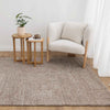 Nebraska Chestnut wool rug in rich cocoa tones with high–low boucle pattern – visit Rugs N Timber Belrose.
