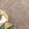 Nebraska Chestnut wool rug in rich cocoa tones with high–low boucle pattern – visit Rugs N Timber Belrose.