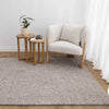 Nebraska Fawn wool rug in warm greige with thick boucle pile – see it at Rugs N Timber Belrose