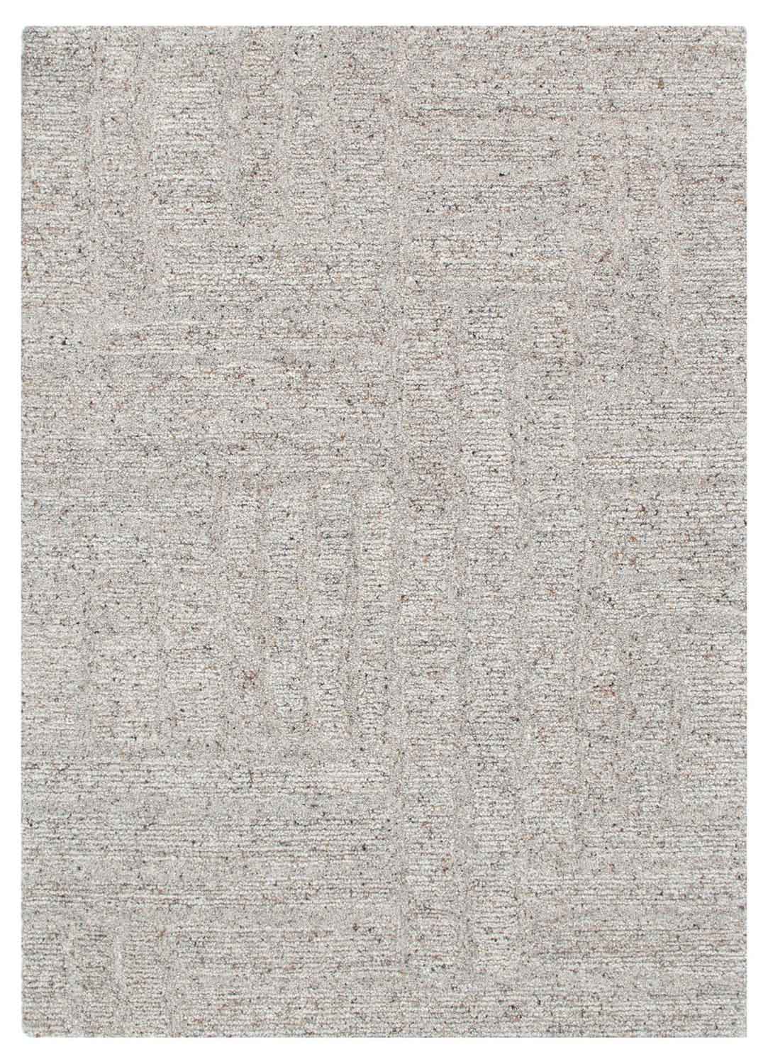 Nebraska Fawn wool rug in warm greige with thick boucle pile – see it at Rugs N Timber Belrose
