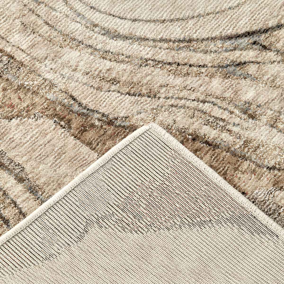 Ophelia Form contemporary marble effect rug inspired by flowing natural stone.