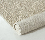 Riverview Oatmeal Rug – Handwoven Textured Wool Blend Rug in Light Natural