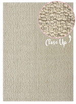 Riverview Oatmeal Rug – Handwoven Textured Wool Blend Rug in Light Natural Tones