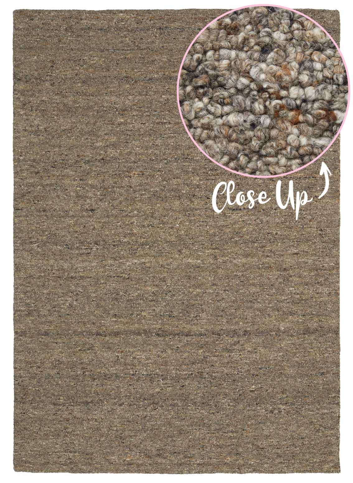 Rueben Cobblestone premium hand tufted wool rug inspired by the weathered streets of Old Havana, available at Rugs N Timber Belrose showroom