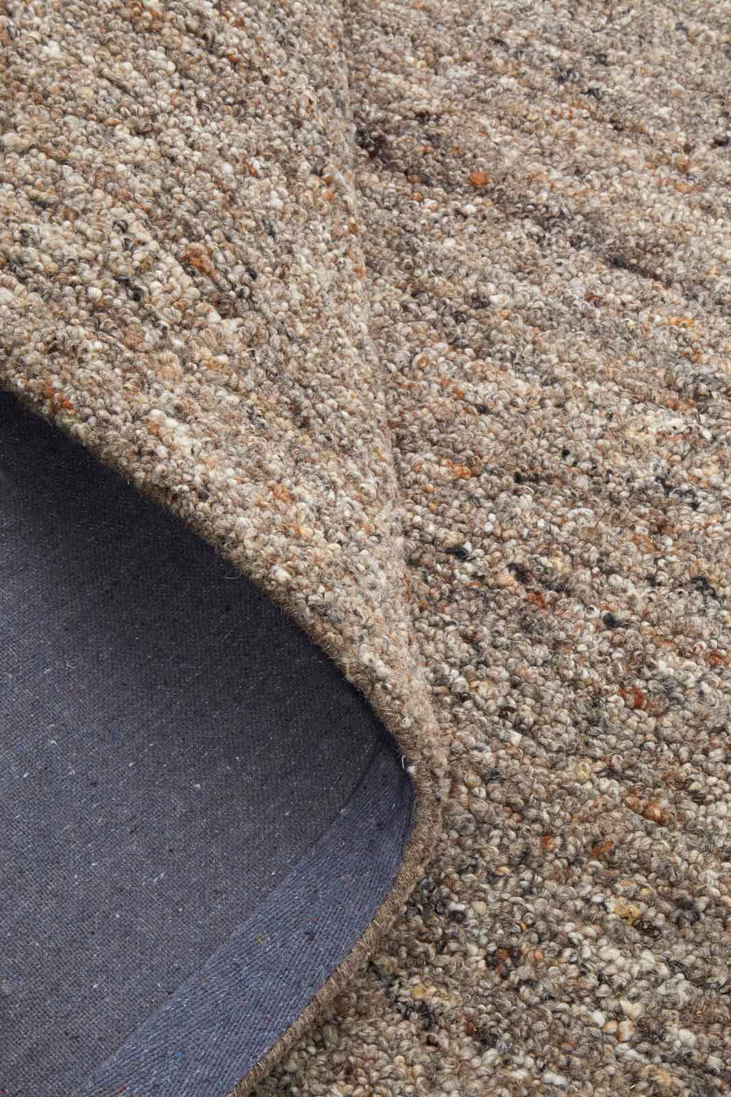 Rueben Cobblestone premium grey wool hallway runner inspired by the streets of Old Havana, part of the St Kitts Collection at Rugs N Timber.