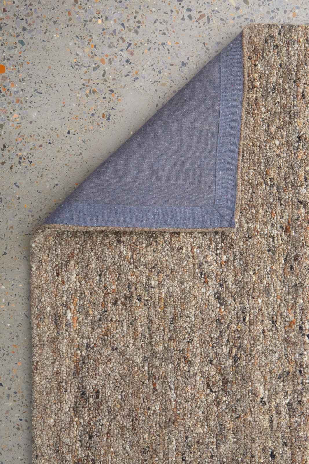 Rueben Cobblestone premium grey wool hallway runner inspired by the streets of Old Havana, part of the St Kitts Collection at Rugs N Timber.
