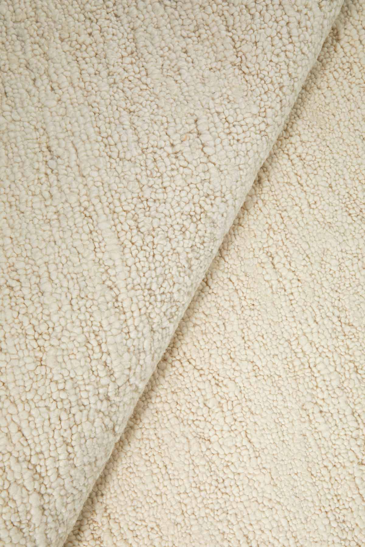 Rueben Sweet Milk premium cream wool hallway runner from the St Kitts Collection at Rugs N Timber.