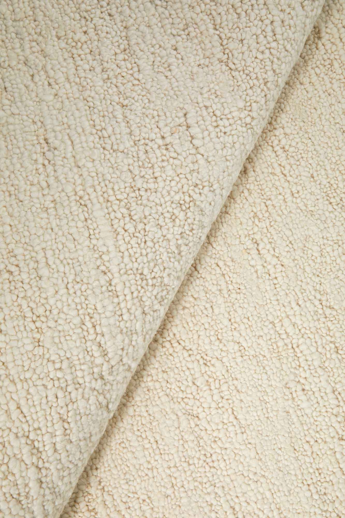 Rueben Sweet Milk premium cream wool hallway runner from the St Kitts Collection at Rugs N Timber.
