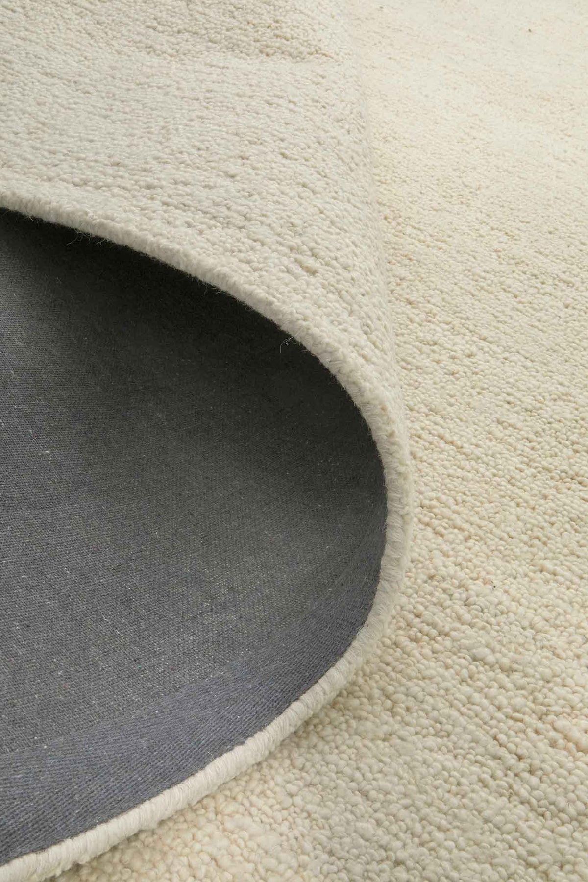 Rueben Sweet Milk premium cream wool hallway runner from the St Kitts Collection at Rugs N Timber.
