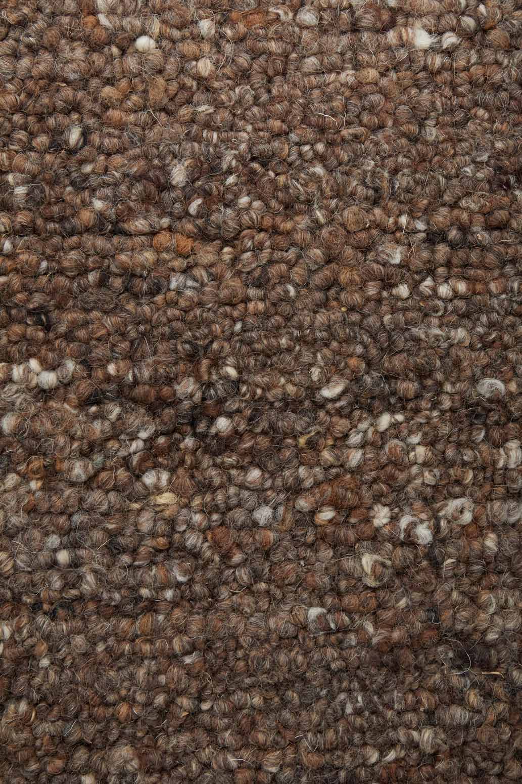 Rueben Tobacco premium hand tufted brown wool rug inspired by Cuban tobacco tones, part of the St Kitts Collection at Rugs N Timber.