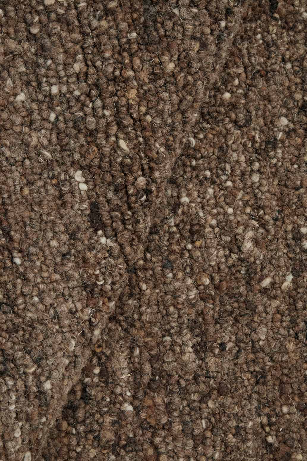 Rueben Tobacco premium hand tufted brown wool rug inspired by Cuban tobacco tones, part of the St Kitts Collection at Rugs N Timber.