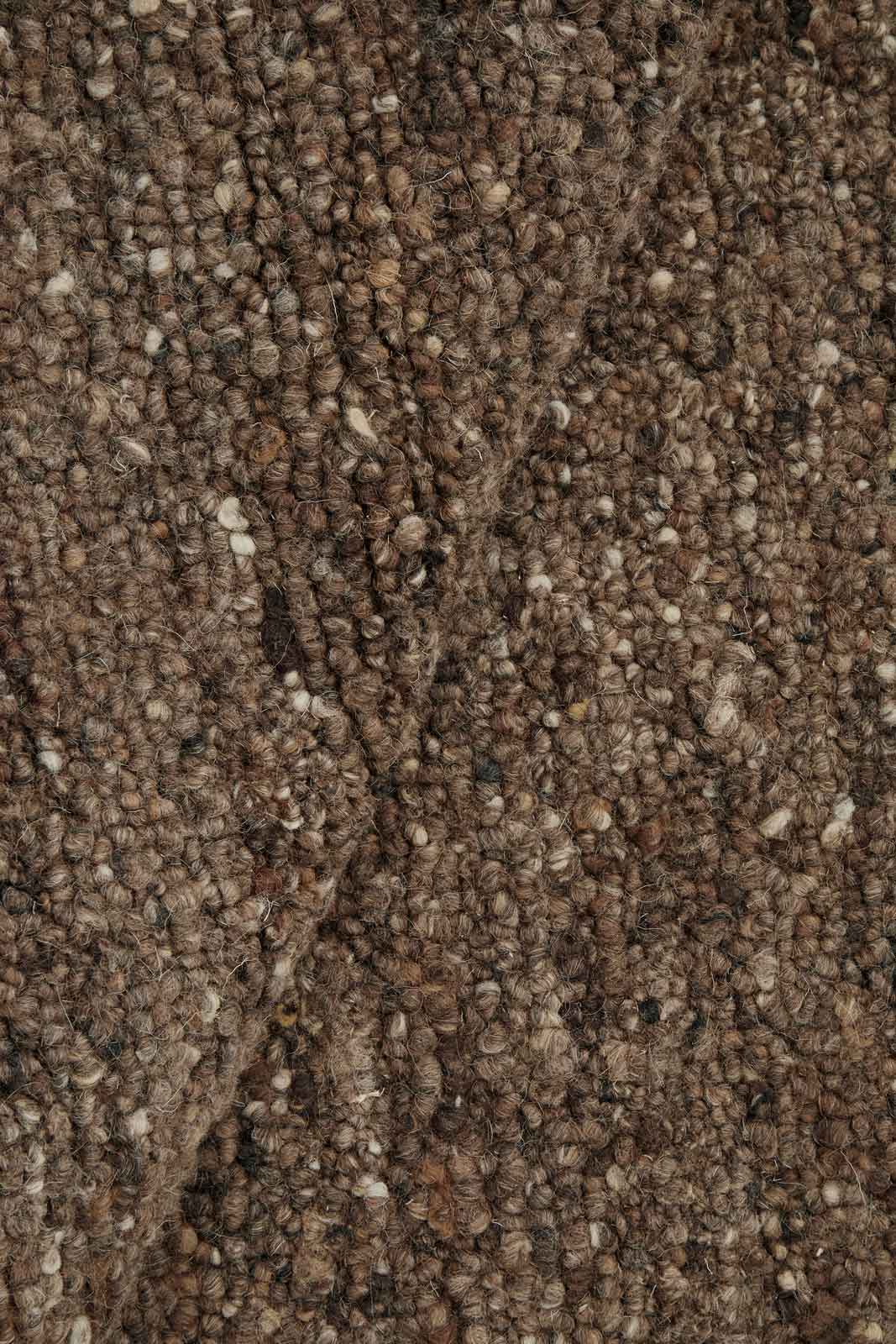 Rueben Tobacco premium brown wool hallway runner inspired by Cuban tobacco tones, part of the St Kitts Collection at Rugs N Timber.