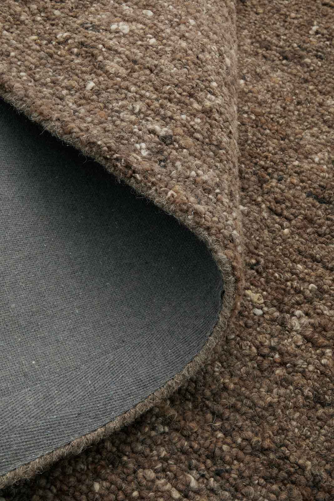 Rueben Tobacco premium brown wool hallway runner inspired by Cuban tobacco tones, part of the St Kitts Collection at Rugs N Timber.