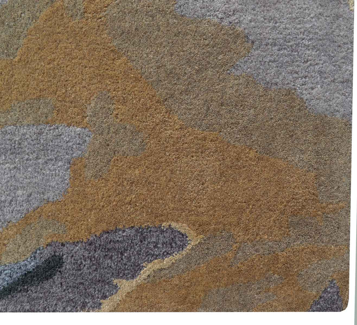 Sacramento Storm Rug - Abstract wool design - Rugs N Timber Belrose Sydney