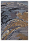 Sacramento Storm Rug - Abstract wool design - Rugs N Timber Belrose Sydney