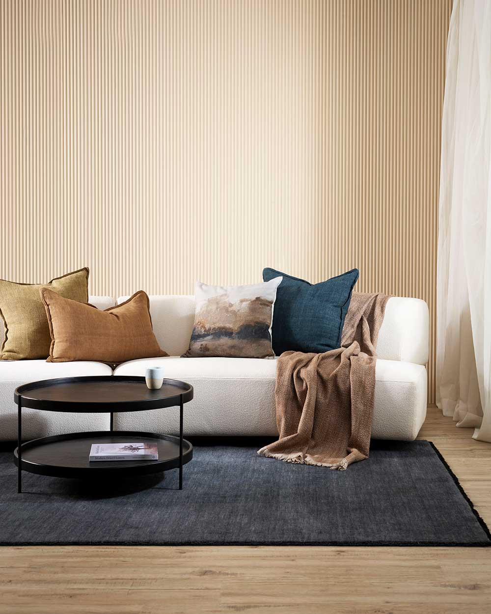 Baya - Sandringham Storm Blue Rug