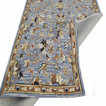 Santa Rosa Vine Rug in slate blue – available at Rugs N Timber Belrose