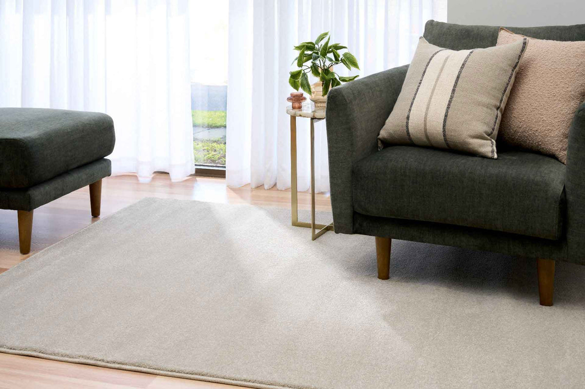 Stanley Ash Rug  | Grey Polypropylene Rug  Belrose | Rugs N Timber